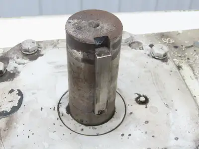 Grove Gear VLMQ1525-6 Flexaline Gearbox 50:1 Reducer 35rpm Vertical Output 56C