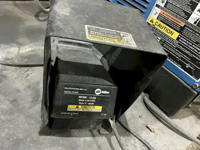 20 KVA MILLER MODEL #SSW-2040ATT ROCKER ARM SPOT WELDER & SINGLE PHASE POWER SOURCE: YOBRO #25342