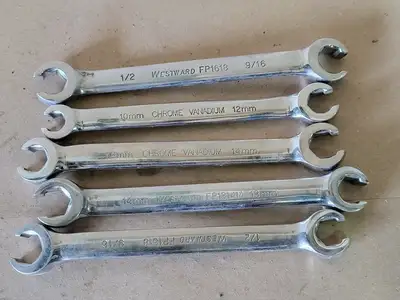Open Wrench Set (15pcs) and Stubby Combination Wrench Set (10pcs)