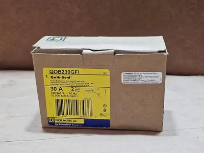 NEW SQUARE D QOB230GFI