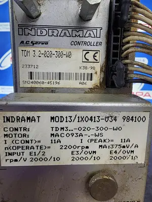 USED INDRAMAT TDM3.2-020-300-W0