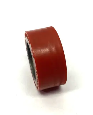 New | in-Stock None Abrasion-Resistant Threaded-Stud Idler Roller, 80A Red Hard Durom Conveyor Parts Michigan US | Maverick Industrial Sales #1396690