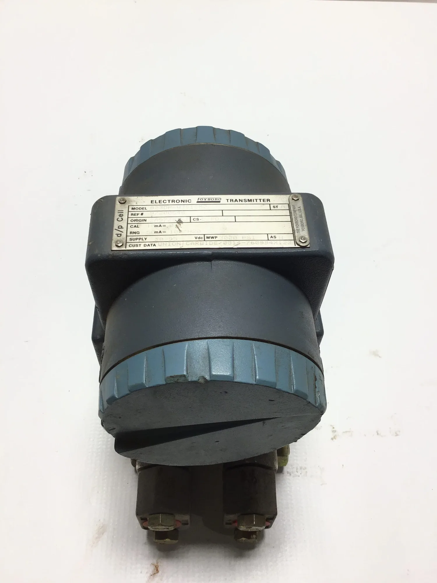 Foxboro 823DP-H3S1SM2 Electronic Transmitter MWP 3000 PSI 10-50mA