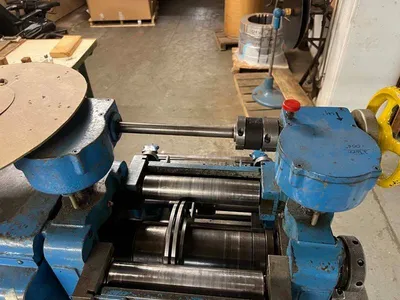 1969 STANAT 8" x 3" s-190 RING SLITTING LINE (14536) SLITTING LINES | Machinery International LLC (32)