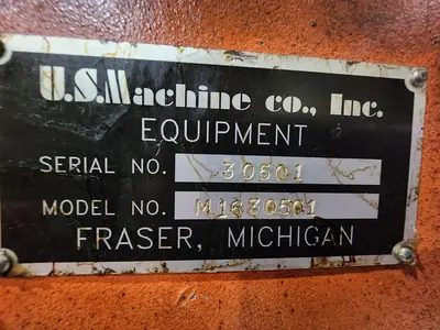 Used US MACHINE M143050/M1630501 Coil Feed Lines Michigan US | Midwest Press and Automation #1287257