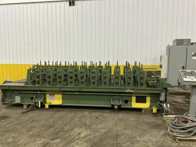 10 & 12 STAND X 2" BRADBURY SIDE BY SIDE U JOINT DRIVE ROLLFORMER: YOBRO #24947