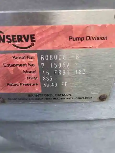 Used FLOWSERVE N/A Centrifugal Pumps New Jersey US | Phoenix Equipment Corp #175834