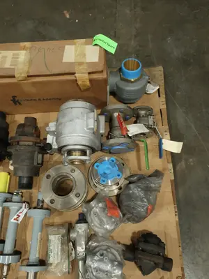 3 PALLETS OF ASSORTED VALVE REPLACEMENT PARTS