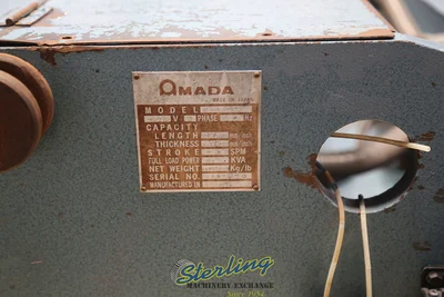 Used AMADA M-2045 Power Squaring Shears (Inch) California US | Sterling Machinery Exchange #1466101