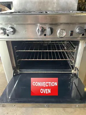 Southbend Gas Range with Convection Oven Below