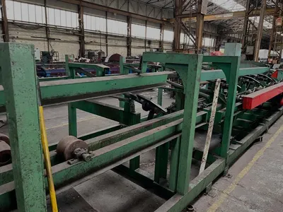 Used SAMUEL PLATT 20 TON SINGLE PULL DRAWBENCH & STRAIGHTENING LINE (14726) Draw Benches Connecticut US | Machinery International LLC #1558099