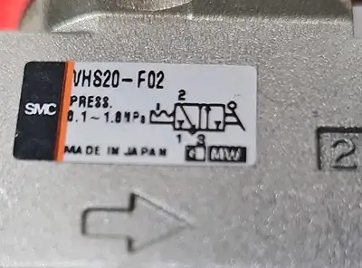 SMC AR20-F02 + VHS20-F02 Pressure Regulator Loc6C8