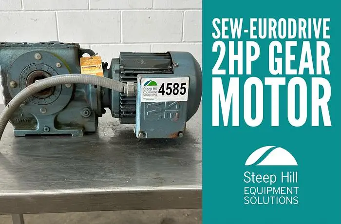 Sew-Eurodrive 2 HP Motor w/ Gear Reducer