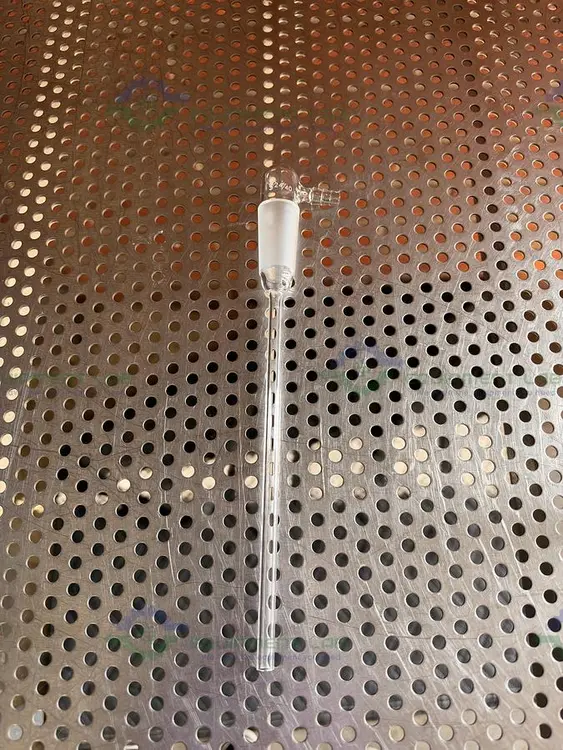 Used CHEMGLASS CG-1014-E-01 ADAPTER 24/40 INNER JOINT 90 DEGREE BENT 200 MM LENGTH Glassware - Other California US | Equipment Lab #1469368