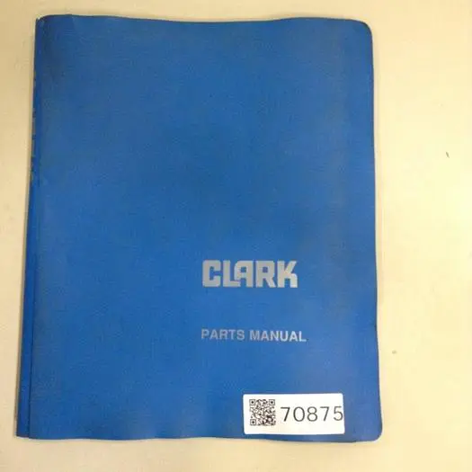 Used CLARK EQUIPMENT MANUAL875 Manuals Michigan US | Ideal Machinery #707960