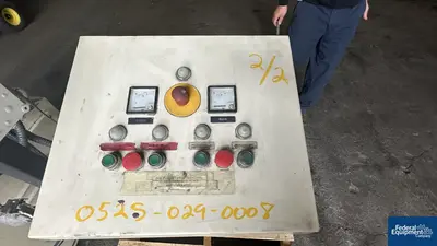 USED AMK 4 Liter AMK Extrusion Knead Mixtruder, S/S,
