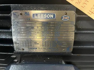 Used LEESON G150015.60 Industrial Controls | Surplus Asset Holdings #1221221