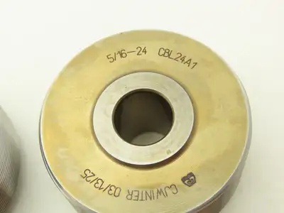 CJ Winter 5/16-24 UNF Thread Roll Roller Die Head CBL24A1  Set of 2