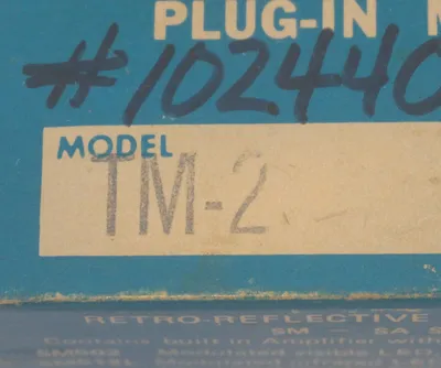 NEW BANNER TM-2 PHOTOELECTRIC TEST MODULE TM2