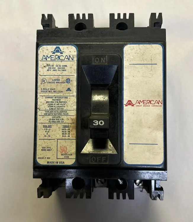 Used AMERICAN NE331030 Miscellaneous Equipment (Electrical & Power) Ohio US | Surplus Asset Holdings #1238631
