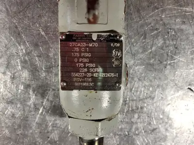 Used 2009 FARRIS 27CA23-M70 Valves/Fittings British Columbia CA | Lenmark #257034