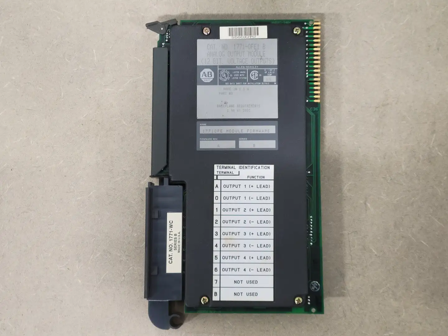 NEW ALLEN-BRADLEY 1771-OFE1 B