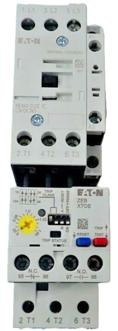 Eaton AN13CN0A5E1P6 Space-Saving NEMA Starter, Full Voltage Non-Reversing, XTOE [New]