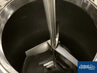 N/A 1,400 Liter Stainless Steel Mix Tank