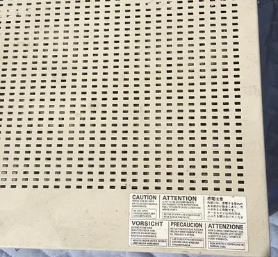 Mitsubishi CP11OU Color Video Copy Processor