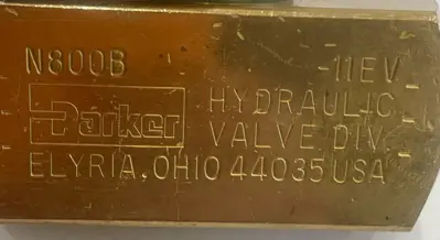 NEW PARKER N800B-11EV NEEDLE VALVE N800B11EV
