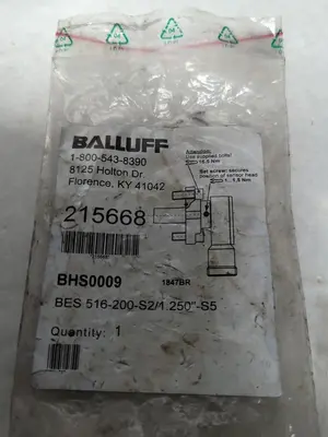 New | in-Stock BALLUFF BHS0009 Relays & Switches | Surplus Asset Holdings #1205688