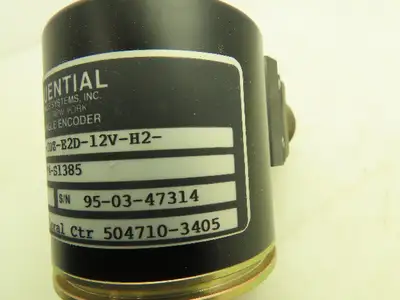 Sequential 25GN-1440-IDZ-E2D-12V-H2-F1-D1-B1-T4-S1385 Rotary Shaft Encoder