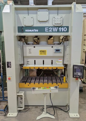 USED 2005 KOMATSU PRESSES KOMATSU E2W110 PRESS