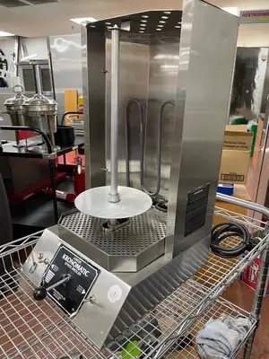 Used Kronomatic Used Kronomatic Junior Commercial Electric Gyro Broiler Cooker 110V 1400W Broilers Illinois US | Falcon Restaurant Supply #1375847