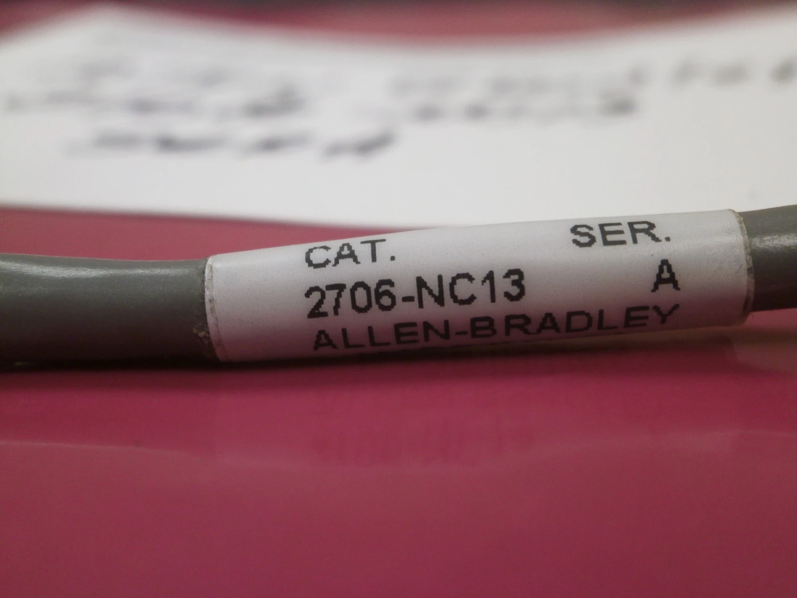 USED ALLEN BRADLEY 2706-NC13