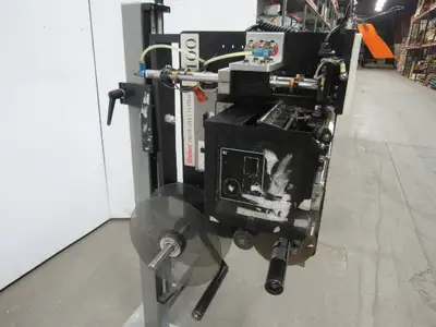 Weber 5100 Zebra 170PAX4 Shipping Label Printer Applicator