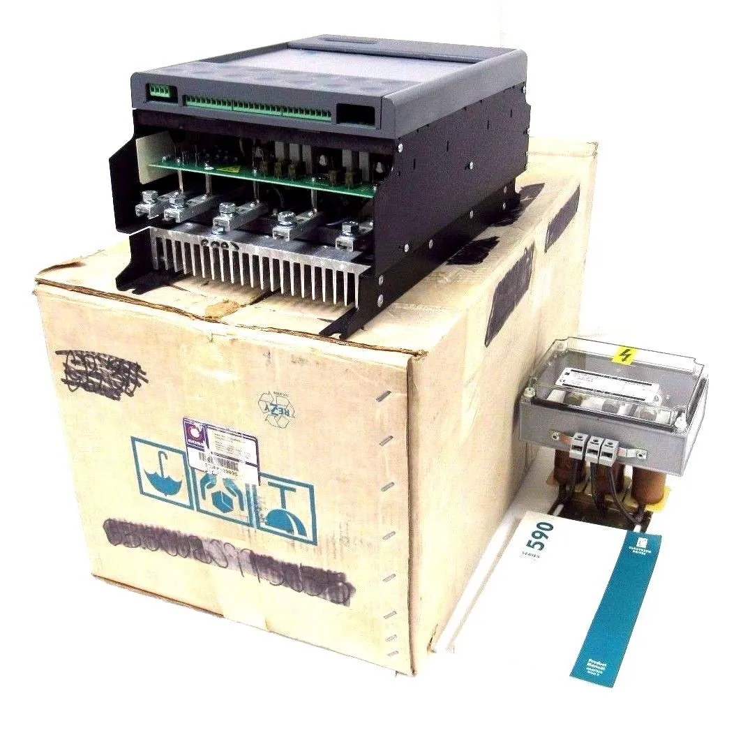 NEW EUROTHERM DRIVES 590C/0350/5/0/2/1/0/00/000 DRIVE WITH POWER SUPPLY