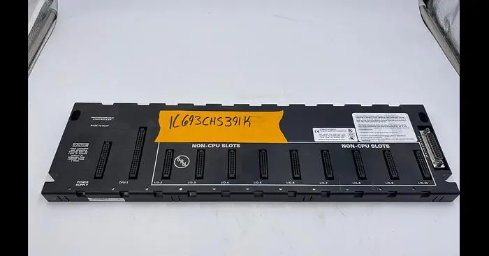 Used GE GE IC693CHS391K PLC Input & Output | ND Industrial Surplus #1215026