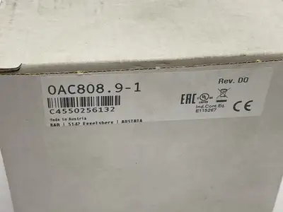 USED B&R B&R AUTOMATION 0AC808.9-1 8-PORT