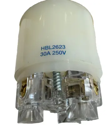 NEW HUBBELL HBL2623 RECEPTACLE 30A 250V
