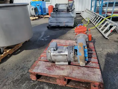 10 hp Pump Assembly w/ 6 in. Swing Check & Butterfly Valve