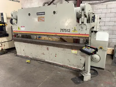 Used 1998 ACCURPRESS 717512 Press Brakes Ontario CA | Trader Machinery Inc #1543054