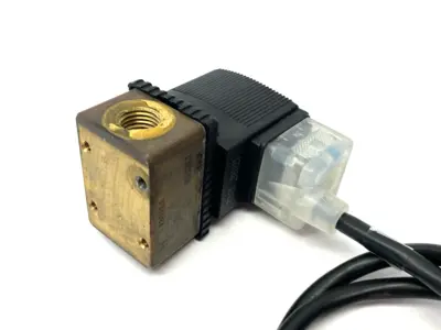 USED BURKERT DIRECT ACTING 2-WAY PLUNGER VALVE