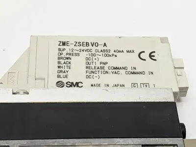 Used SMC ZM133HT-K5-EBV-X298 Vacuum Pumps Michigan US | Maverick Industrial Sales #1456819