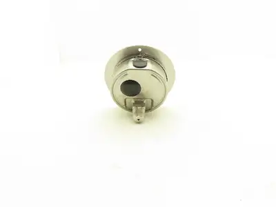 NoShok 40-510-1000 4" Stainless Pressure Gauge 1000 PSI Oil Filled 1/2" NPT