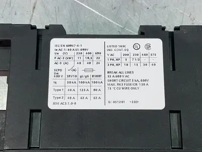 New | in-Stock SIEMENS 3RT10351BB40 PLC Contactors Ohio US | HGR 24 #1312246