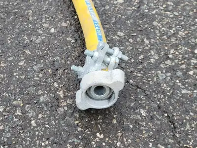 1" x 54 FT 400 PSI Yellow Air/Water Hose
