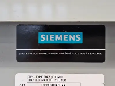 Used SIEMENS CDTA0300VHA6XXBA Transformers British Columbia CA | Lenmark #1426546