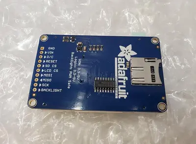 ADAFRUIT TFT LCD & MICRO SD