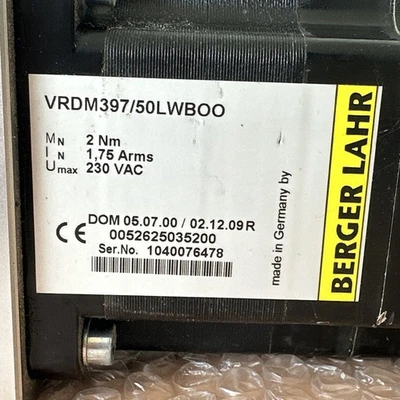 USED Berger Lahr VRDM397/50LWBOO